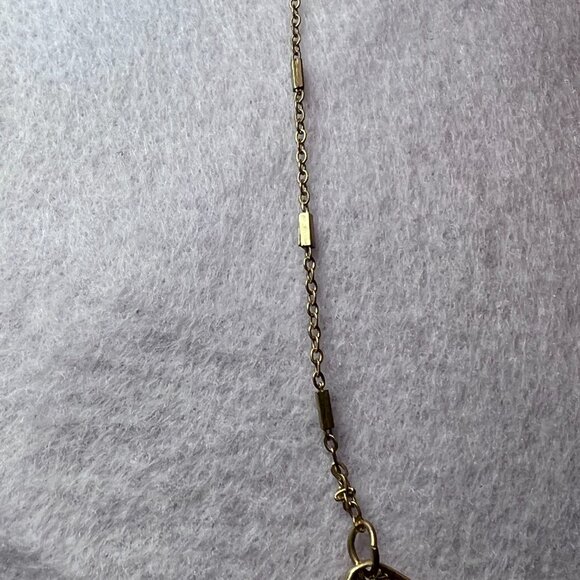 Gold Boho Double Strand Dainty Necklace - Picture 8 of 8